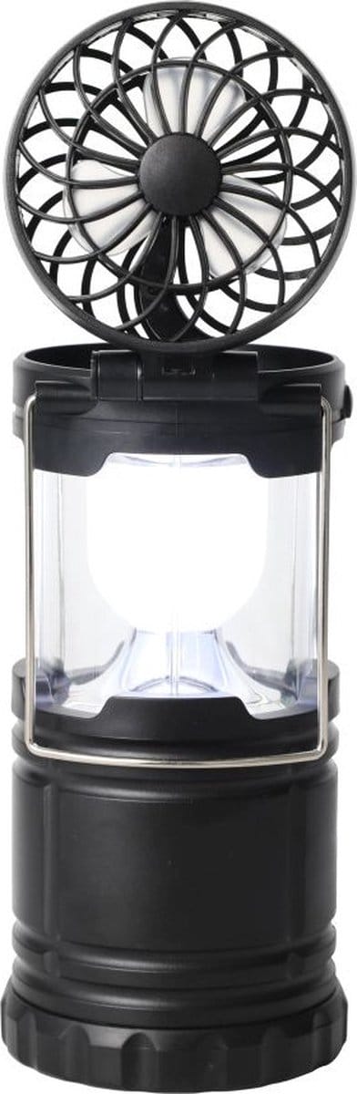 Campinglantaarn led met mini ventilator