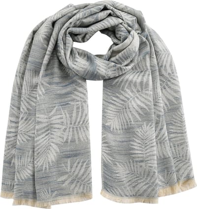 Emilie scarves – sjaal – glitter – lichtblauw - zilvergrijs