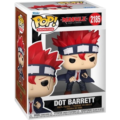 Mashle Dot Barrett (Pop! Animation) (Chase Edition möglich) Vinyl Figur 2185 Unisex Funko Pop! - Neutraal - Standard