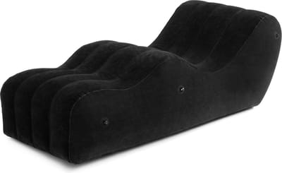 Bedroom Fantasies - The Lounger Opblaasbare Bank - Zwart