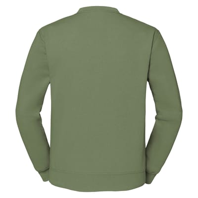 Fruit of the Loom Uniseks Klassiek Ingelegd Sweatshirt voor Volwassenen (Klassieke Olijf)
