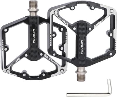 Lichte Aluminium Fiets Pedalen met 3 Lagers - Anti-slip, Duurzaam en Universeel