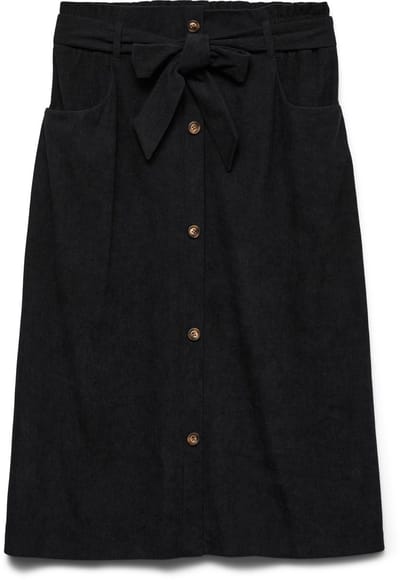 Vero Moda Curve Rok VMVILJA Corduroy High waist Midi-rok