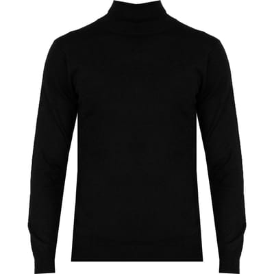 Xagon Man stoppen Turtleneck Mannen zwart