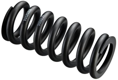 Rockshox Grey Vivid/kage 200x 51/57 Mm Schokdemper Veer Zilver 500 lbs