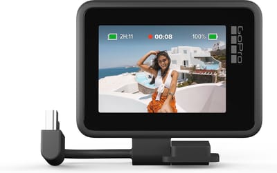 GoPro Display Mod - Vlogscherm - 2-Inch Klapscherm - Ingebouwde Accu - Zwart