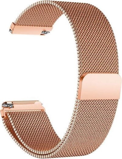 Fitbit Versa 2 / Versa Luxe Milanees bandje |Rose Goud / Rose Gold| Premium kwaliteit | One Size | RVS |TrendParts