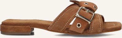 STEFANO LAURAN 25037 Slippers - Dames - Bruin - Maat 39