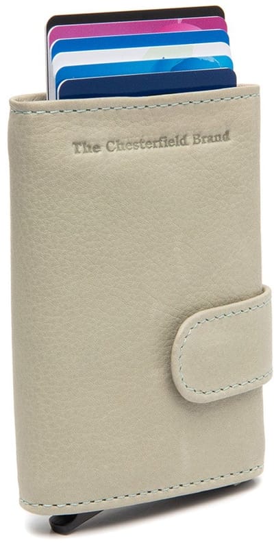 The Chesterfield Brand - Leren Pasjeshouder Oceaan Groen Nivala
