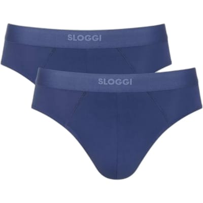 sloggi men EVER Ease Brief 2P Heren Onderbroek - BLAUW -