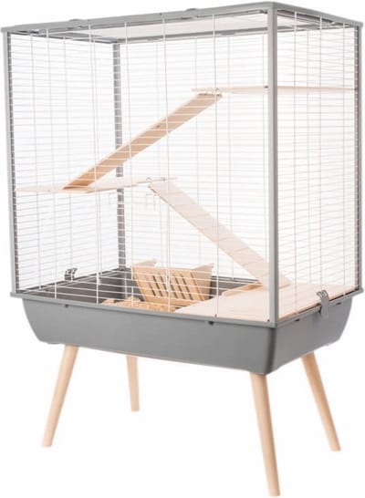 Zolux Cage Neo Cozy Large Rodents H80 grey color