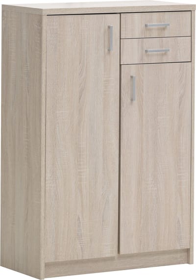 Commode Spacio 110cm 2 deuren/2 laden - sonoma eik