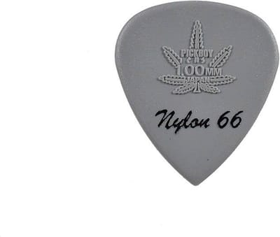 Pickboy GP77R-100 1.00 mm Nylon 66 Plectrums 50-Packs Voor Elektrische Gitaren Sets
