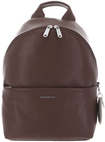 MANDARINA DUCK Leren vrijetijdsrugzak rugzak Mellow Leather Backpack Milk Chocolate bruine