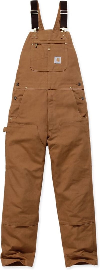 Carhartt 102776 Bib Overall - Carhartt® Brown - W38/L30