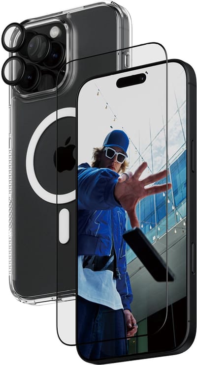 PanzerGlass 3-in-1 Protection Bundle iPhone 16 Pro Max