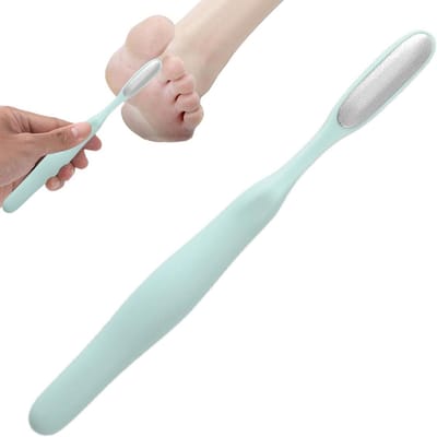 Voetvijl - Eeltverwijderaar teen - Voeten verzorgen - Roestvrij staal ontwerp - 20 cm lengte - Zilverkleurig