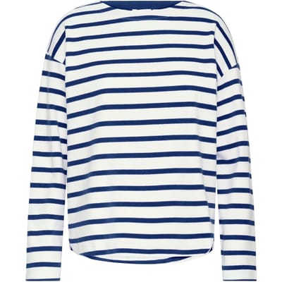 Gestreepte lange mouwen t-shirt voor dames b.young Ramsi