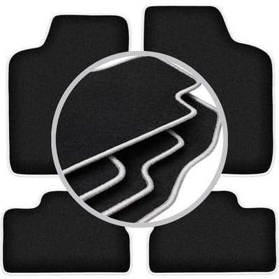 CARLUX-SILVER automatten voor: Opel Ascona C liftback, sedan (1981-1988)