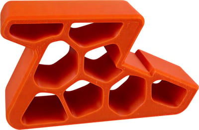 Heavy-Duty Indoor Anti-Slip Deurstopper & Wig – Oranje – Anti-Bots Begrenzer voor Balkon, Schuifdeur en Schuifraam, Veiligheids Deurstop voor Thuis en Kantoor