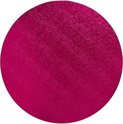 BrandNewCake® Cake Drum Cerise - Rond Ø25cm - Cakedrum 13mm Dikte - Stevige Taartonderlegger