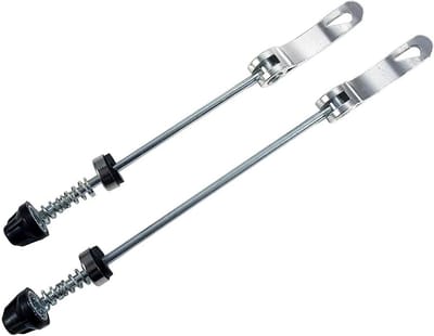 Set Snelspanners Fiets Voor en Achter - Universele QR Quick Release voor MTB en Racefiets