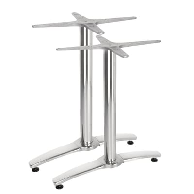 Bolero aluminium tafelvoet 67x59cm (2 stuks)