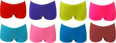 Sweet Angel dames boxershorts met strass-steentjes 8pack maat S/M
