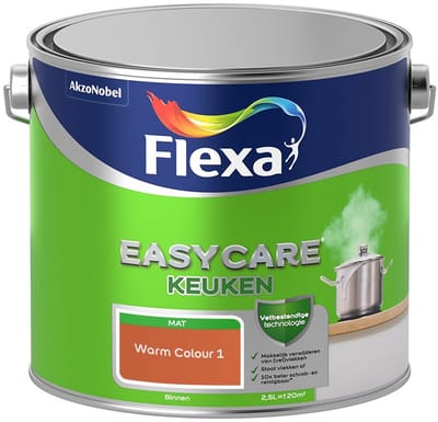 Flexa - Easycare Keuken - Warm Colour 1 - Mengverf - 2,5 L
