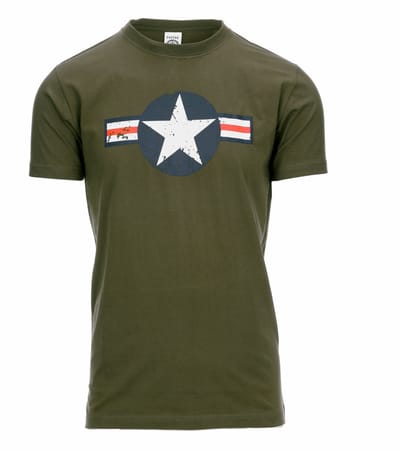 Fostex T-shirt WW II Groen S
