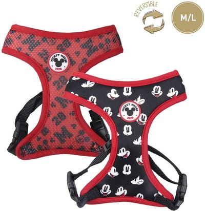 Hondentuigje Mickey Mouse Zwart M/L