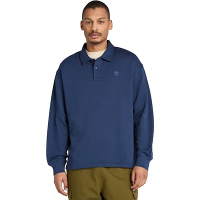 Timberland Polo Sweatshirt Peacoat Taglia: L | Maglie a manica lunga Outlet | Uomo