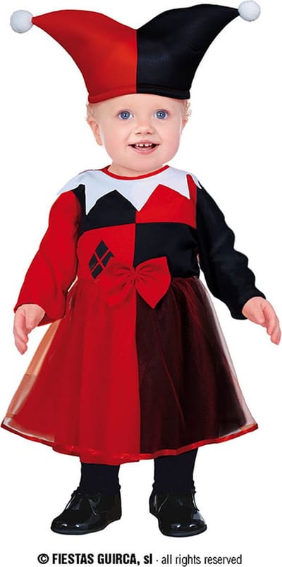 Fiestas Guirca - Harlequin baby (12-18 mnd) - Carnavalskleding - Carnaval - carnavalskleding 2027 - Carnaval kostuum