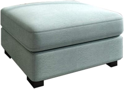 Zitkist Voetenbank - Kleine Sofa - Schoenen Wisselen - Dubbel Kussen - 55x55x38cm - Groen
