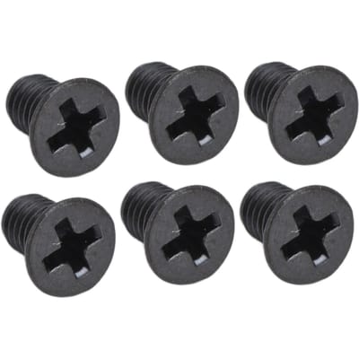 50 Stuks Verzonken Kruiskopschroeven DIN 965 Zwart Verzinkt Machineschroef AssortimentskitM3x5