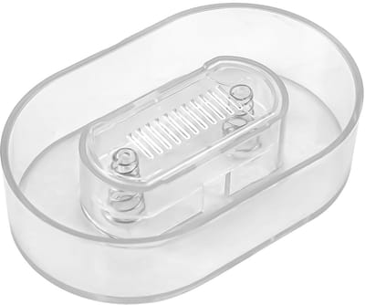 Dailygoods- Scheermessen Reiniger Compact - Scheerapparaat - Reinigingstool - Gootsteenreiniger - Cadeau voor Mannen - Vlekkeloos Ontwerp