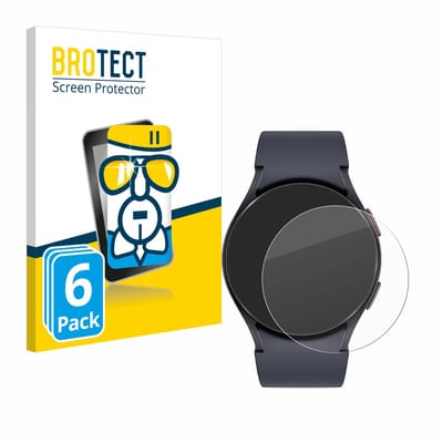 Screenprotector 6 Stuks voor Samsung Galaxy Watch 6 / 5 (44 mm) Beschermglas transparant