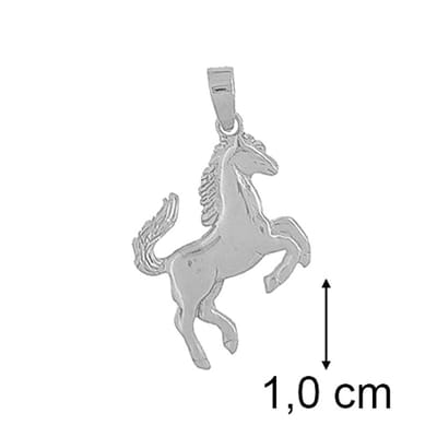 Blinx Jewels Zilveren Hanger Paard