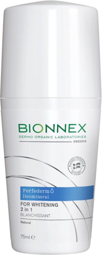 Bionnex Perfederm Deomineral Roller 2 In 1 voor Whitening - 75 ml