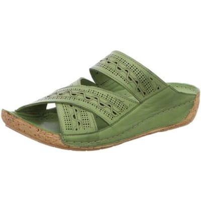 Sandalen met sleehak Gemini -
