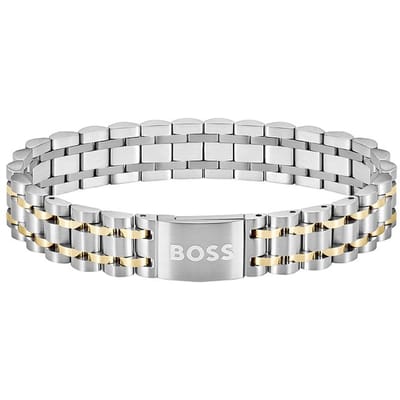 BOSS HBJ1580647 OWAN Heren Armband - Schakelarmband