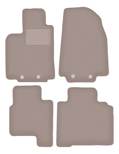Beige veloursmatten voor: Mazda CX-9 I SUV (2006-2015)