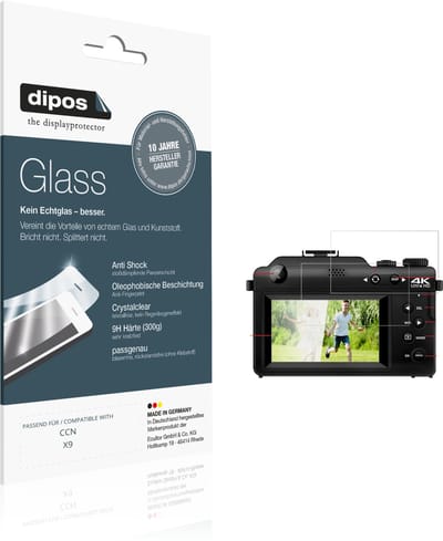 dipos – 2x Pantserfolie geschikt voor CCN X9 | 9H Screenprotector