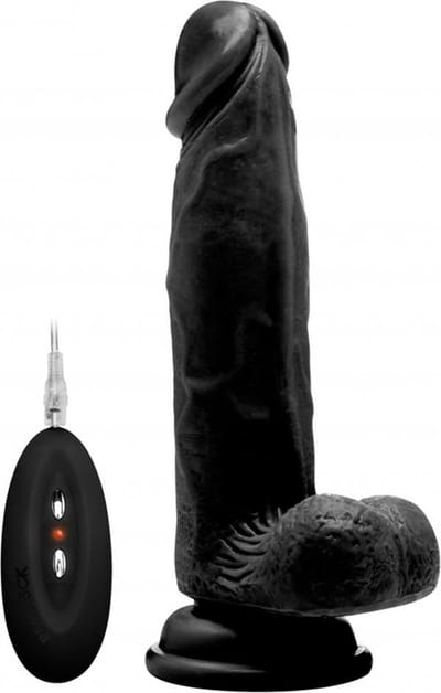 Realr Cock Scrotum Vib 8in R03