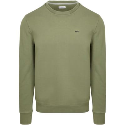McGregor Mcg Logo Crew Light Olive Maat: XXL | Sweaters Outlet | Heren | Groen
