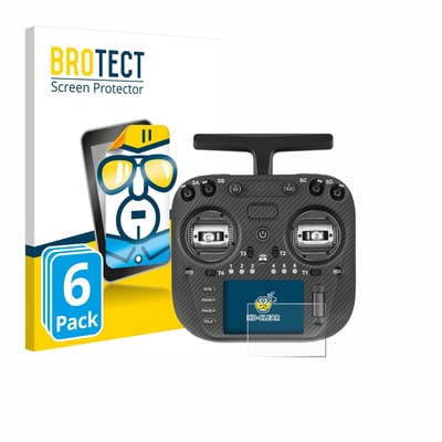 BROTECT - Screenprotector voor Radiomaster TX15 Max - Folie Beschermfolie transparant 6 Stuks