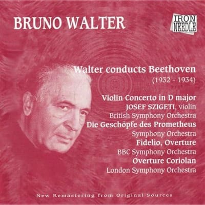 CD SZIGETI, LSO, BBC SO, WALTER - Beethoven;Viool Con.in D IN1302 Niet Japan Klassiek Gebruikt