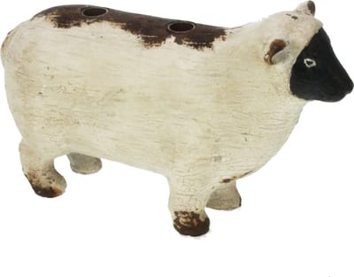 Kandelaar schaap, 18x6x12 cm
