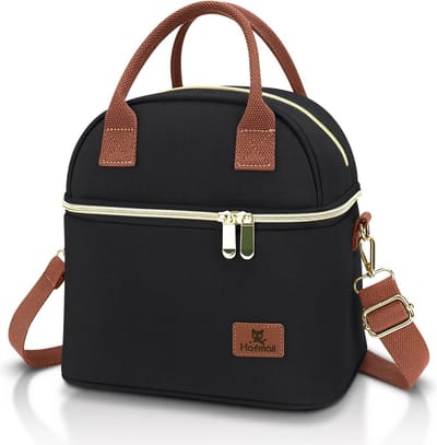 Lunchtas – Geïsoleerde lunchtas – Handig lunctas voor werk en school – compact lunchtas