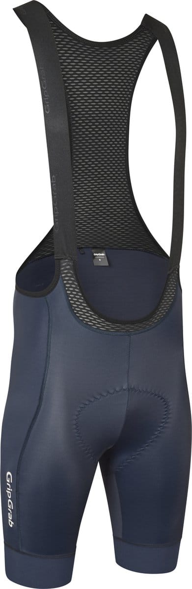 GripGrab - PACR Korte Fietsbroek met Zeem en Bretels Wielrenbroek Bib Shorts - Navy Blauw - Heren - Maat XXL